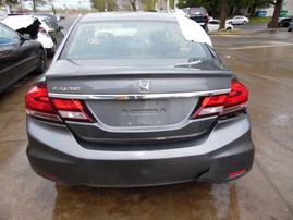 2013 HONDA CIVIC LX 4DR GRAY 1.8 AT A19975